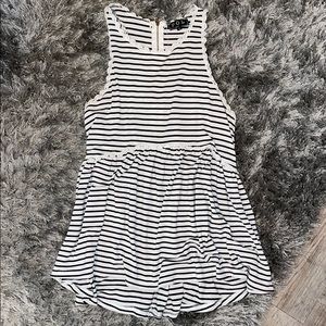 Black & White Striped POL Tank